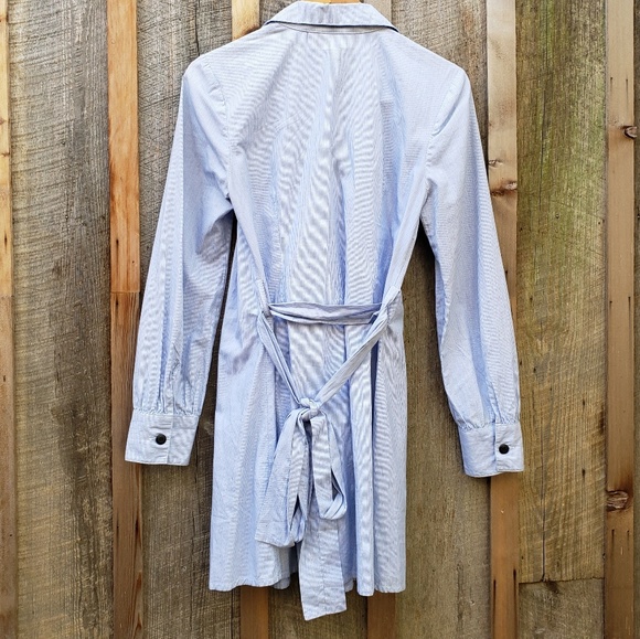 Anthropologie Blue Bird Shirting shirt dress - Picture 5 of 5
